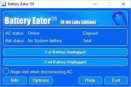 برنامه Battery Eater