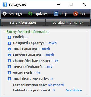 برنامه BatteryCare